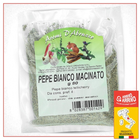 PEPE BIANCO MACINATO - 80 g