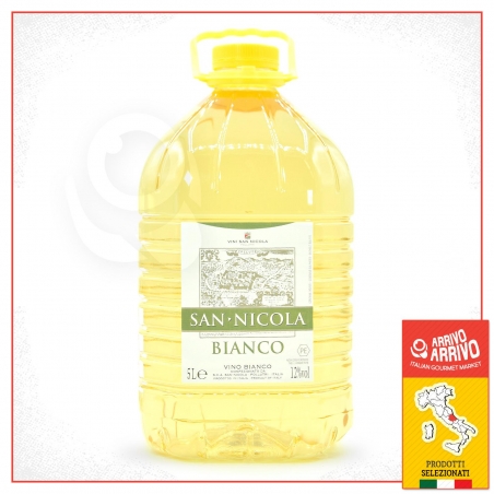 VINO BIANCO - SAN NICOLA - DAMA - 5 l - VINI CANTINA SAN NICOLA POLLUTRI