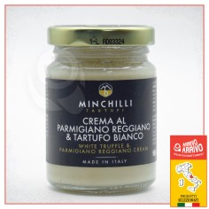CREMA CON PARMIGIANO REGGIANO DOP & TARTUFO BIANCO 130 g