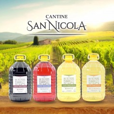 VINO ROSSO - SAN NICOLA - DAMA - 5 l - VINI CANTINA SAN NICOLA POLLUTRI 2